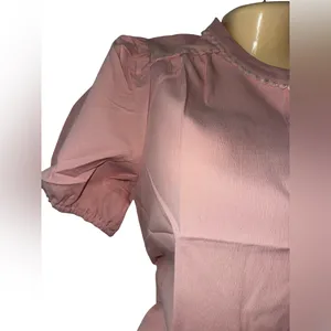 Elegant Pink Button Down Shirt for Women thumbnail 3