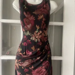 Peruvian Connection Floral Midi Ruched Dress thumbnail 5