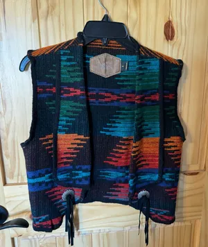 Woolrich Western Aztec vintage vest thumbnail 1
