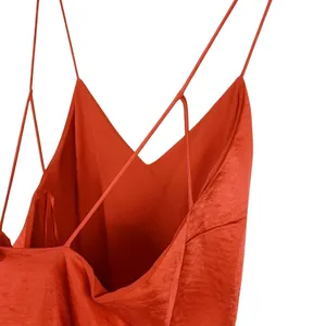 Superdown Jessa Open Back Red Mini Slip Dress MED NWT Sexy Club thumbnail 7