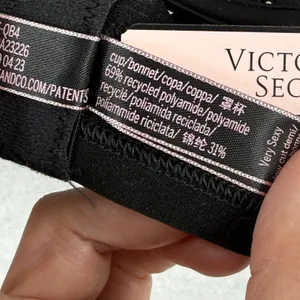 Victorias Secret Very Sexy Low Cut Demi Bra Black Fishnet Mesh XL 521276-QB4 NEW thumbnail 5
