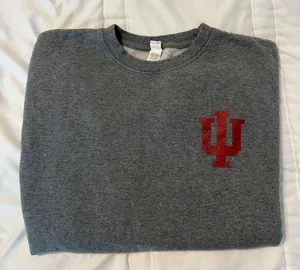 IU Crewneck Gray Size L thumbnail 1