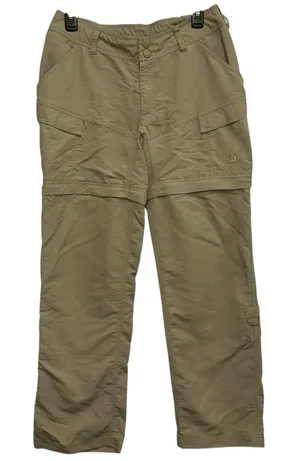 The‎ North Face Khaki Convertible Hiking Pants thumbnail 1