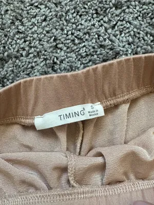 Timing Women's Terry Athletic Shorts - Light Pink thumbnail 3