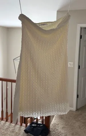 Peppermayo Mini Dress Ivory  thumbnail 1