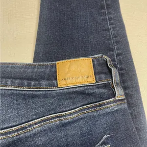 American Eagle Outfitters Super Hi-Rise Dark Wash Jegging (14) thumbnail 8