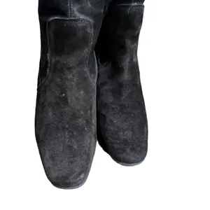 Manas Design Italy Black Suede Heeled Boots 7 thumbnail 7