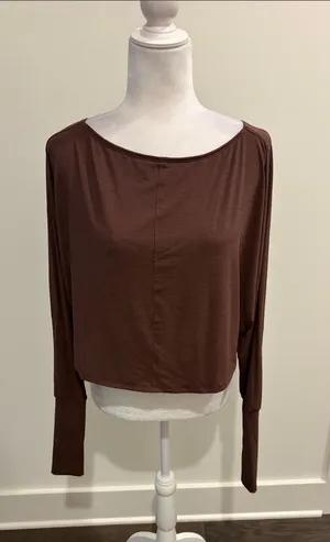 Free People Movement Tulip Back Crop Top Sz S thumbnail 1