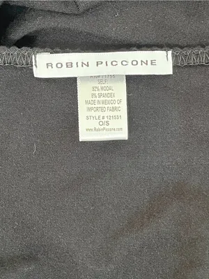 Robin Piccone Black ‘Ava’ Pareo Wrap Bathing Suit Cover Up, One Size thumbnail 6