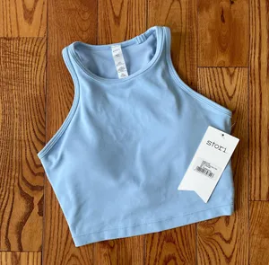 Stori Unscripted Cropped Shelf Tank Sports Bra thumbnail 1