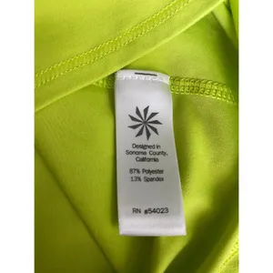 Athleta Neon Yellow Racerback Tank Top Size S Athletic Workout thumbnail 6