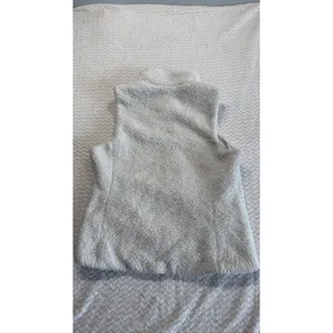 Patagonia Los Gatos Fleece Vest Womens Medium White Full Zip 25216 Pockets thumbnail 3