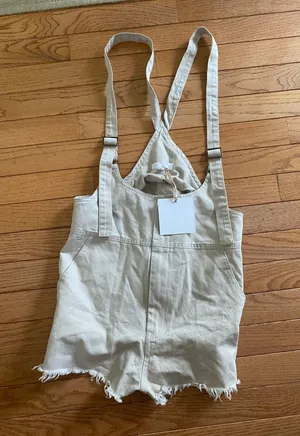 These Three Boutique Overalls Romper thumbnail 1