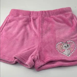 Disney Pink Fleece Shorts with Cat Design thumbnail 12