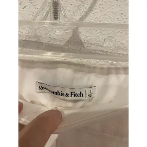 Abercrombie & Fitch Skirt Womens Large White Twill Mini Pockets Casual Chic thumbnail 2