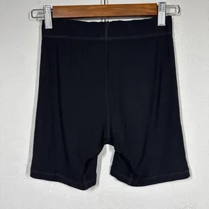 Skims Cotton Collection Ribbed Cotton Blend Jersey Boxer Shorts Sz Small thumbnail 4