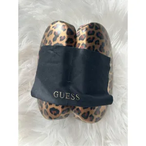 GUESS Hard Shell Clamshell Case Eyeglass Glasses Leopard Cheetah Animal Print thumbnail 4