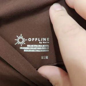 OFFLINE By Aerie High Rise Real Me XTRA Twist Leggings Canyon Sun Size Medium thumbnail 4