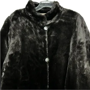 J. Percy for Marvin Richards Reversible‎ Faux Fur Coat thumbnail 2