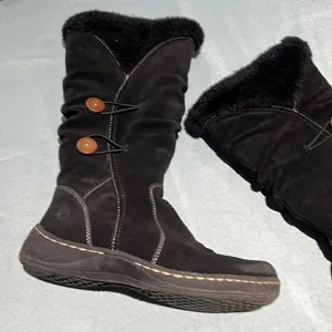 BARETRAPS ESHA Suede‎ Tall Snow Winter Boots Fully Lined Insulated Sz 8 B88 thumbnail 3