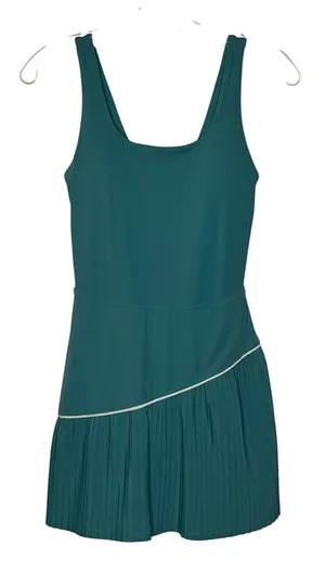 Joy Lab Sz XS Teal Sleeveless Pleated Tennis Dress Skort thumbnail 1