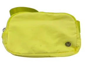 Lululemon Everywhere‎ Belt Bag Neon Yellow Lime Green Waist Pack LU9BG1S thumbnail 1