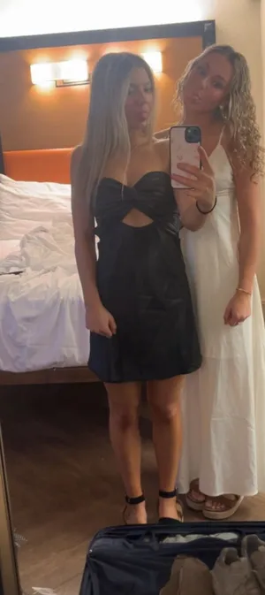Black strapless Princess Polly Dress Mini size 2 thumbnail 1