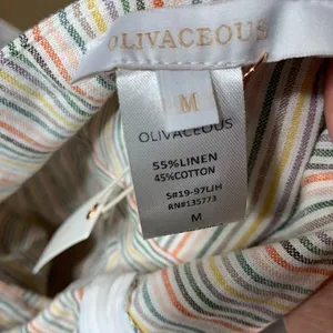 Olivaceous linen blend jumpsuit‎ thumbnail 7
