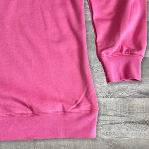 Boutique COFFEE Letter Embossed Sweatshirt NEW Womens L Pink Crewneck Pullover thumbnail 4