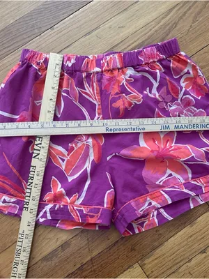 SAATVIK Floral Fuschia Pajama Set Size Medium thumbnail 6