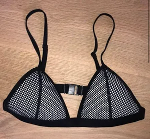 Black Mesh Bikini Top thumbnail 1