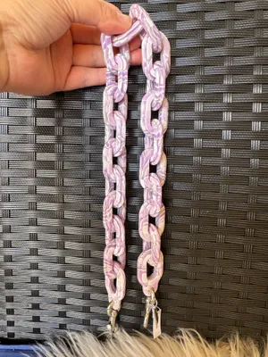 Coach Resin Short Chain Strap ck544 purple thumbnail 9