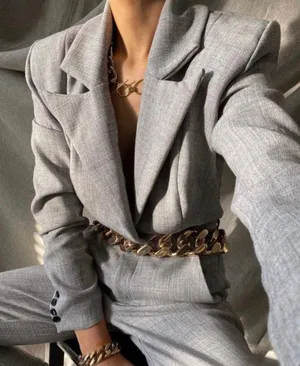 House Of CB NWT Brisa Suit Jacket Blazer bodysuit thumbnail 1