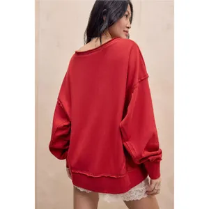 Urban Outfitters Out From Under Break It Up Notch Sweatshirt Sz Medium Oversized thumbnail 4