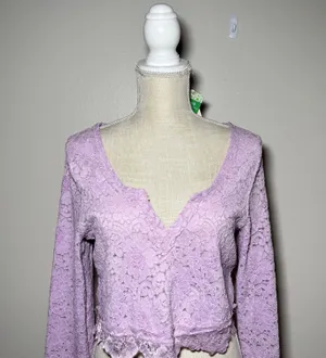 Intimately FP | Cloud Ride Lace Lounge (ONLY) Top thumbnail 6