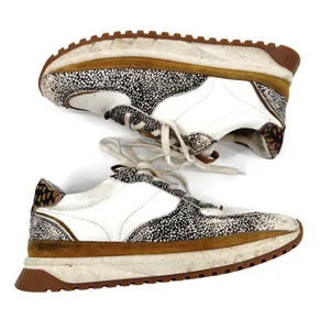 Madewell Kickoff Trainer Sneakers in Leather‎ and Spot Mix Calf Hair 9.5 thumbnail 12