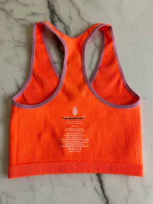 Free People Movement Orange Purple Sports Bra thumbnail 8