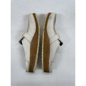 Birkenstock Leather Clogs Mules Buckle Slides‎ Neutral Size 40 US 9 thumbnail 10