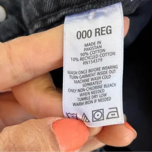 Aeropostale 90s Baggy Jeans Size 000 REG Washed Black Distressed Button Fly thumbnail 5