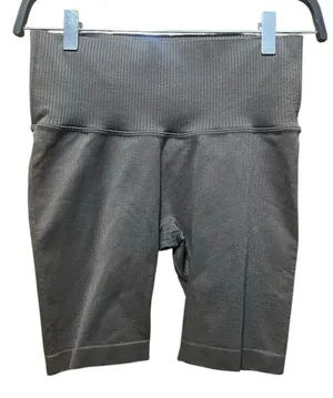 Ethos Brown Ribbed Bike Shorts 7"‎ inseam Size Large thumbnail 1
