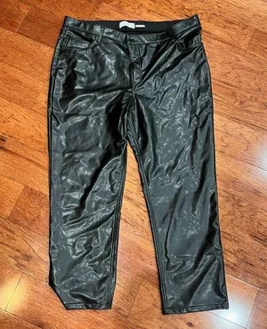abercrombie curve love leather pants thumbnail 1