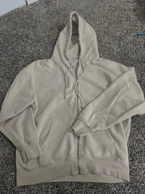 Brandy Melville cream zip up thumbnail 1