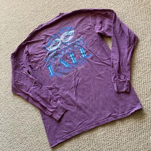 Comfort Colors Masquerade Ball TXBB Purple Long Sleeve T-Shirt Unisex Sz Medium thumbnail 3
