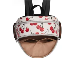 🍒 Coach Court Backpack With Cherry Print caa72 thumbnail 3