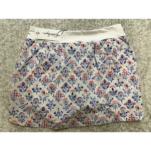 Walter Hagen Womens XL‎ P11 16" Lightweight Core Skort Tile Floral WH-P11WHT NEW thumbnail 3