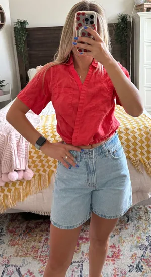 Athleta Pink Coral Top thumbnail 1