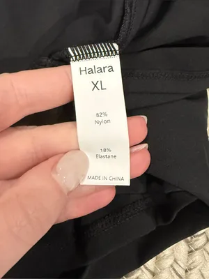 NWT Halara Black Strappy Black Mini Dress thumbnail 5