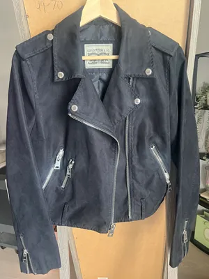 Levi’s Faux Suede Moto Jacket thumbnail 2