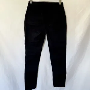 Banana Republic dark navy trousers women's size 6 cotton pants high waisted‎ thumbnail 5