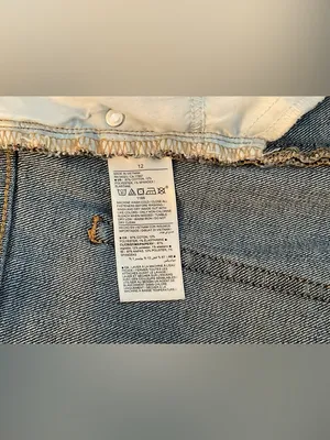 Old Navy Light Blue High-Rise Sky-Hi A-Line Jeans thumbnail 6
